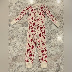 Hanna Andersson Skandi Cane Print Unisex Size 3T (90 cm) Christmas Pajamas